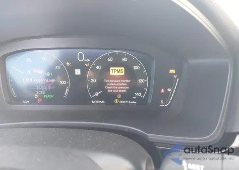 2025 Honda Civic Hybrid Sport/Sport Touring z USA, uszkodzony, nr VIN 2HGFE4F81SH341276